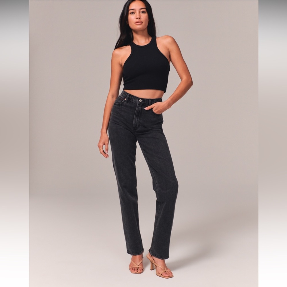 90s Straight Ultra High Rise Jeans